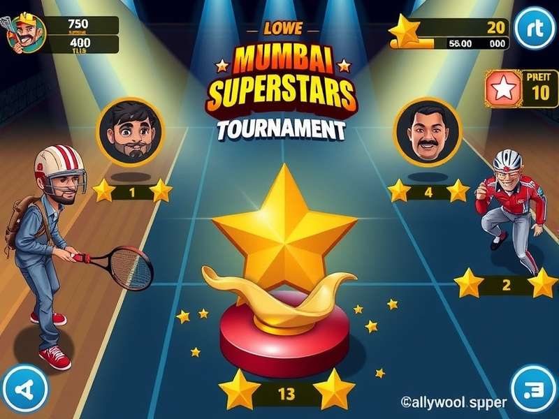 Mumbai Superstars tournament event with players and prizes